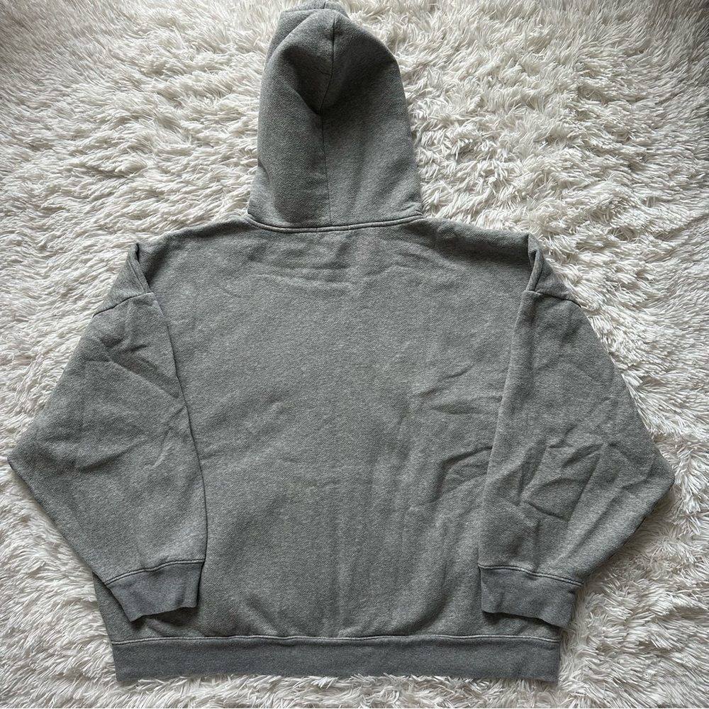 Jcrew Heritage Fleece Zip Up Hoodie Gray Size 3X - Picture 12 of 12
